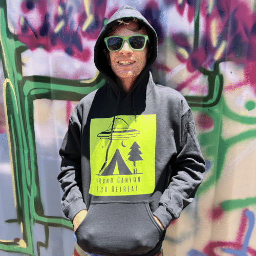 Grand Canyon Eco Retreat UFO Hoodie