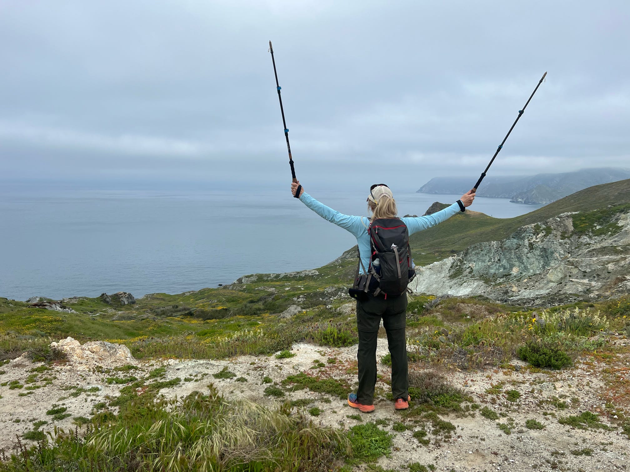 Catalina Island backpacking trip with guide