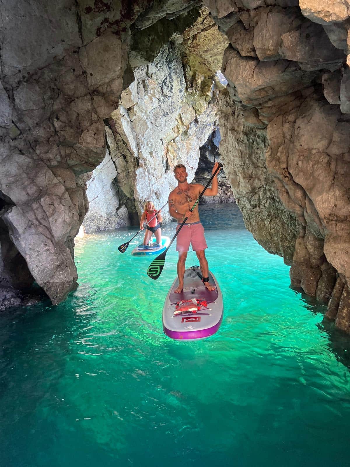 SUPing on a yoga retreat in the Algarve, Portugal