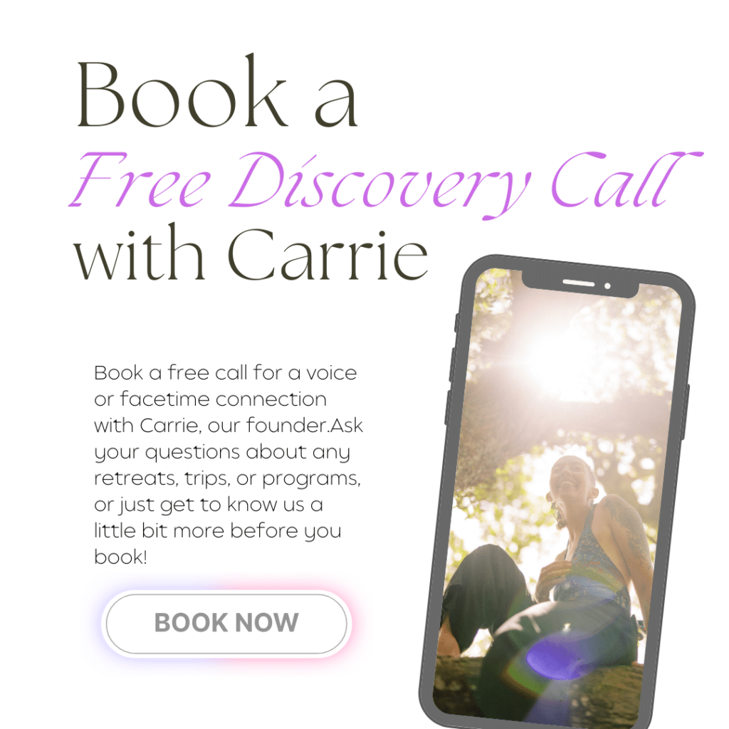 Book a discovery call with Bigger Life Adventures