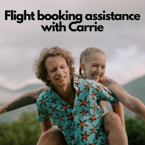 yoga retreat flight booking assistance