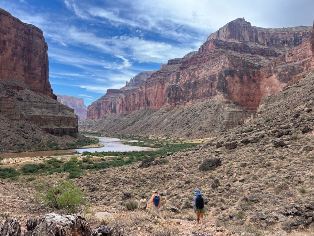 grand canyon hiking post fire