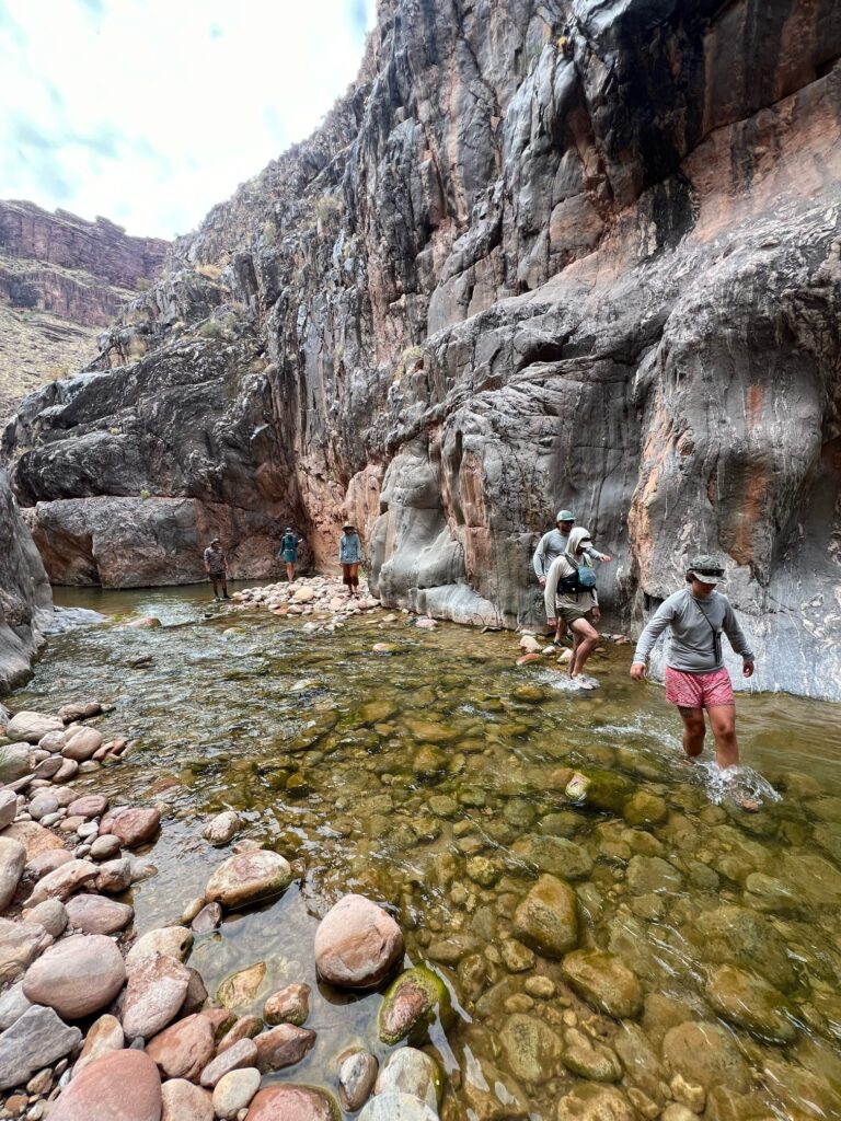 water in grand canyon rafting fire