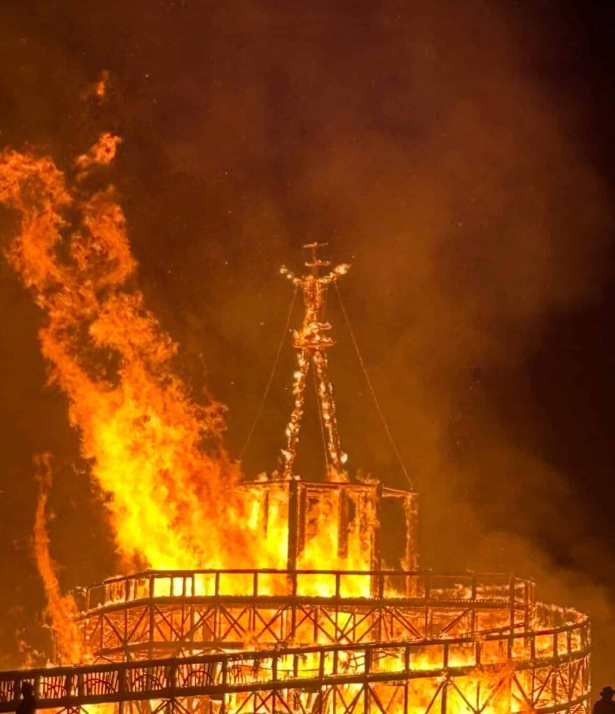 burning man 2025 alcohol-free not a cult